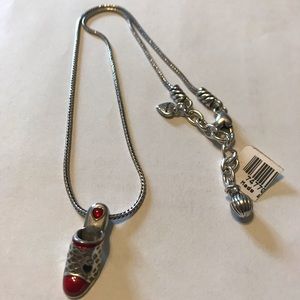 Brighton Red Shoe Necklace
